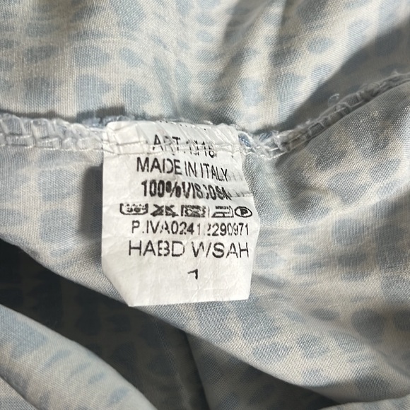 Italian Made Summer Maxi Dress - sz 1/S - Picture 6 of 6